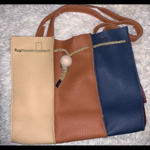 Multi colored purse
